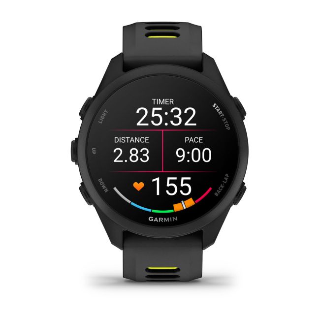 Garmin Forerunner 170 - Smartwatch Alergare cu GPS - negru