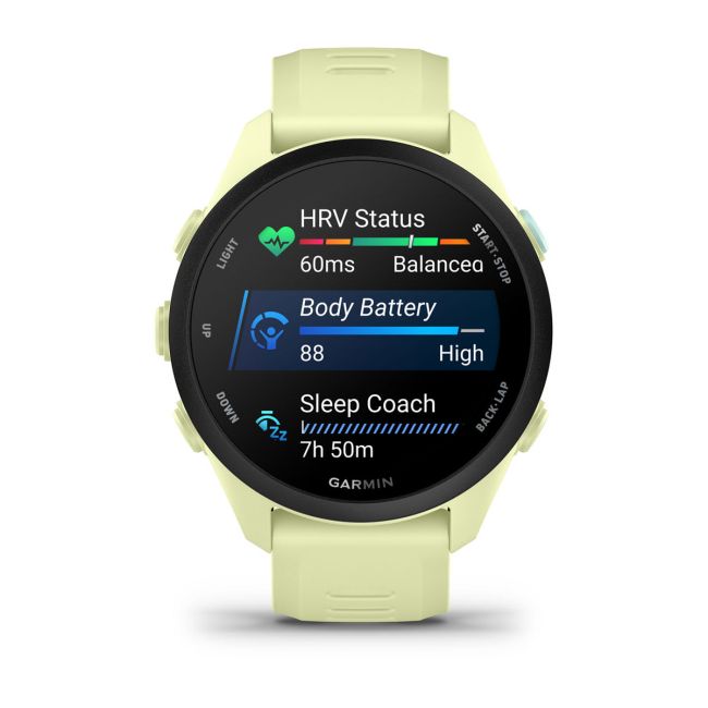 Garmin Forerunner 70 Ceas Alergare GPS | Autonomie 13 Zile - galben citron