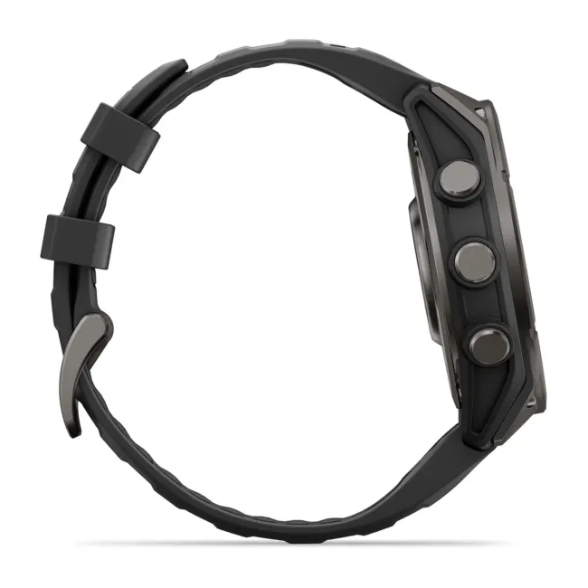 Garmin Fenix 9 AMOLED - 47 mm Titan DLC Carbon - Smartwatch Multisport Premium cu AMOLED