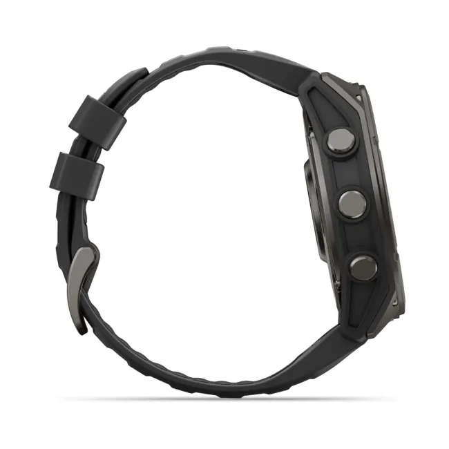 Garmin Fenix 9 AMOLED - 51 mm Titan DLC Carbon - Smartwatch Multisport Premium cu AMOLED