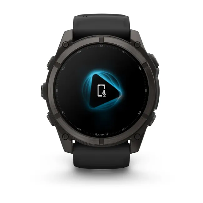 Garmin Fenix 9 AMOLED - 51 mm Titan DLC Carbon - Smartwatch Multisport Premium cu AMOLED