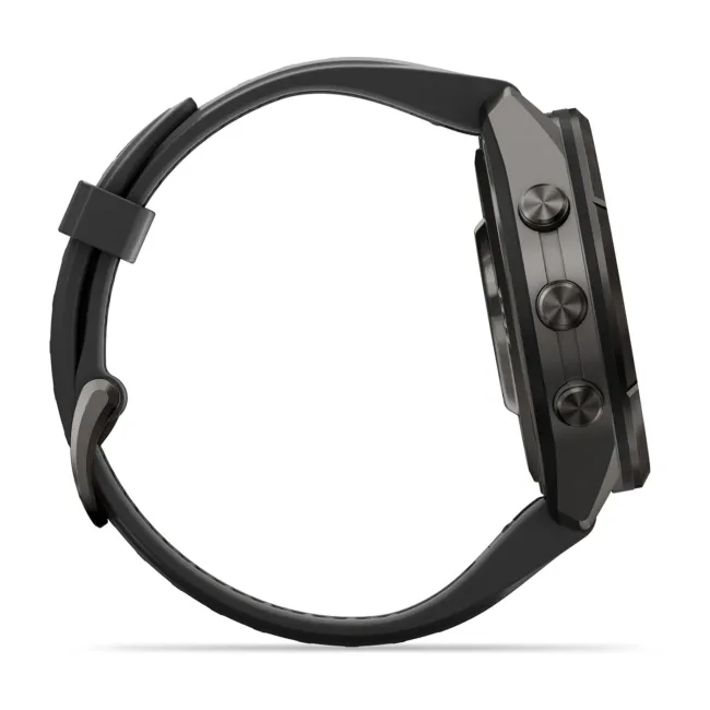 Garmin Fenix 9 Pro AMOLED inReach - 43 mm Titan DLC Carbon - Smartwatch Multisport Premium cu AMOLED