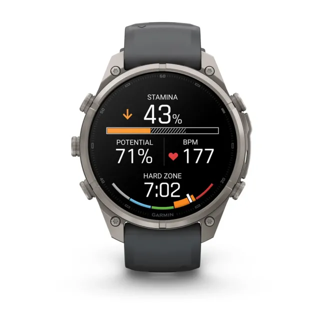 Garmin Fenix 9 Pro AMOLED inReach - 47 mm Titan Grafit - Smartwatch Multisport Premium cu AMOLED
