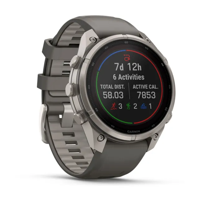 Garmin Fenix 9 Pro Solar inReach - 47 mm Titan Gray - Smartwatch Multisport Premium cu Ecran Solar