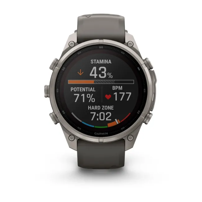 Garmin Fenix 9 Pro Solar inReach - 47 mm Titan Gray - Smartwatch Multisport Premium cu Ecran Solar