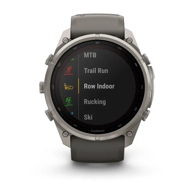 Garmin Fenix 9 Pro Solar inReach - 51 mm Titan Gray - Smartwatch Multisport Premium cu Ecran Solar
