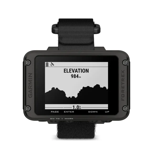 Garmin Foretrex 801 | Navigator cu GPS purtat la încheietura mâinii cu curea