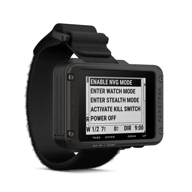 Garmin Foretrex 801 | Navigator cu GPS purtat la încheietura mâinii cu curea