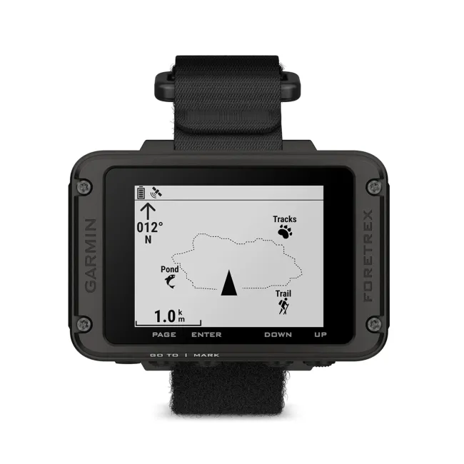Garmin Foretrex 801 | Navigator cu GPS purtat la încheietura mâinii cu curea