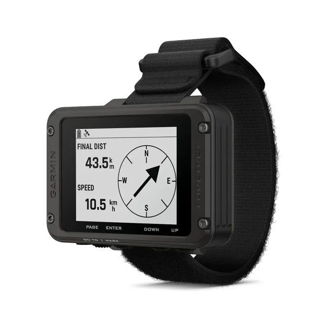 Garmin Foretrex 801 | Navigator cu GPS purtat la încheietura mâinii cu curea