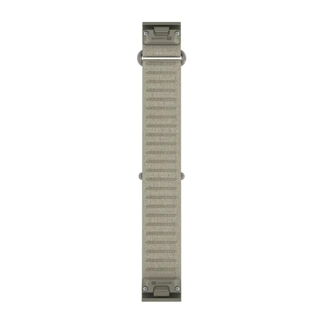 Garmin QuickFit 20 - curea textil ComfortFit Scurt - gri-verde Olive Gray