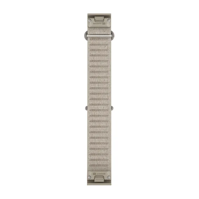 Garmin QuickFit 20 - curea textil ComfortFit Scurt - gri French Gray
