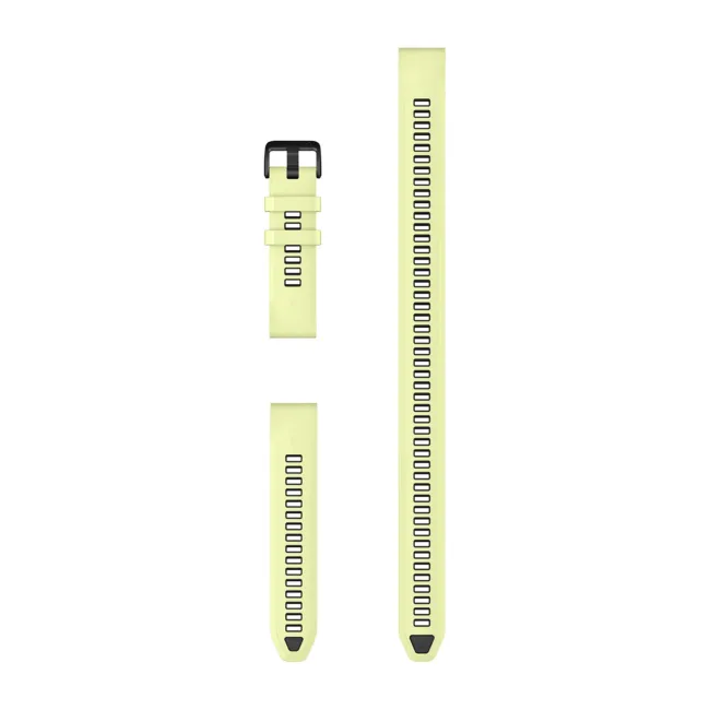 Garmin QuickFit 20 - curea silicon scufundări (set 3 piese) - galben Citron