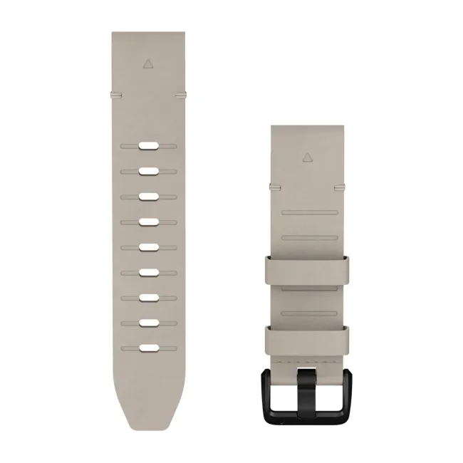 Garmin QuickFit 20 - curea piele - bej Bone