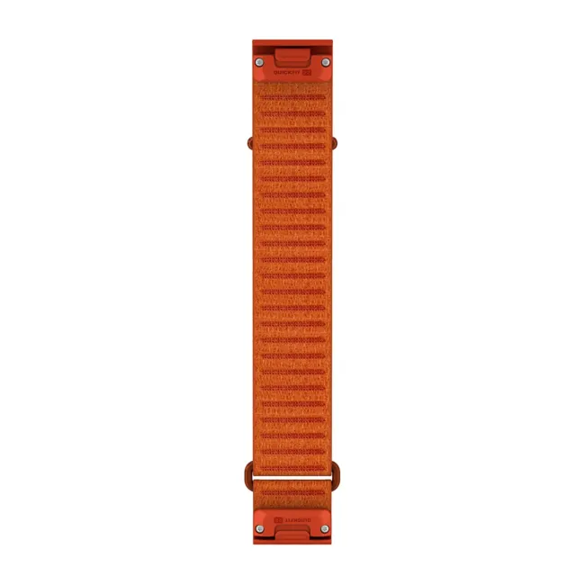 Garmin QuickFit 22 - curea textil ComfortFit Lung - portocaliu Autumn Orange