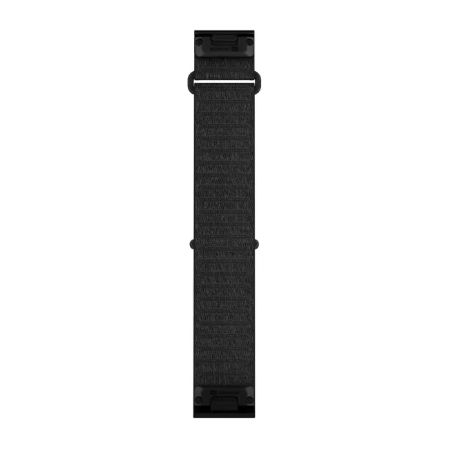 Garmin QuickFit 22 - curea textil ComfortFit Scurt - negru Black