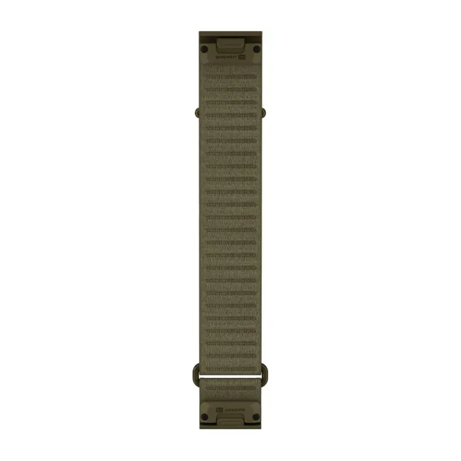 Garmin QuickFit 22 - curea textil ComfortFit Lung - verde Drab Green