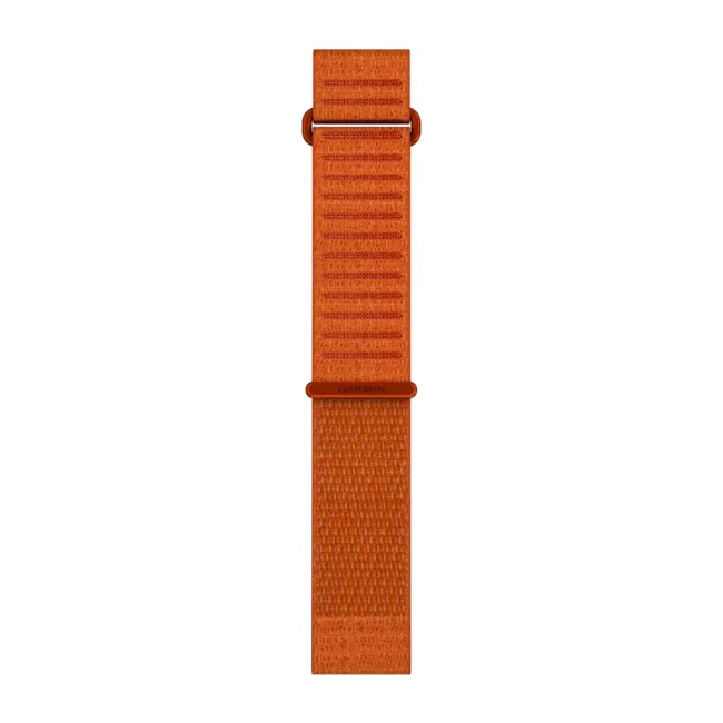 Garmin QuickFit 22 - curea textil ComfortFit Scurt - portocaliu Autumn Orange