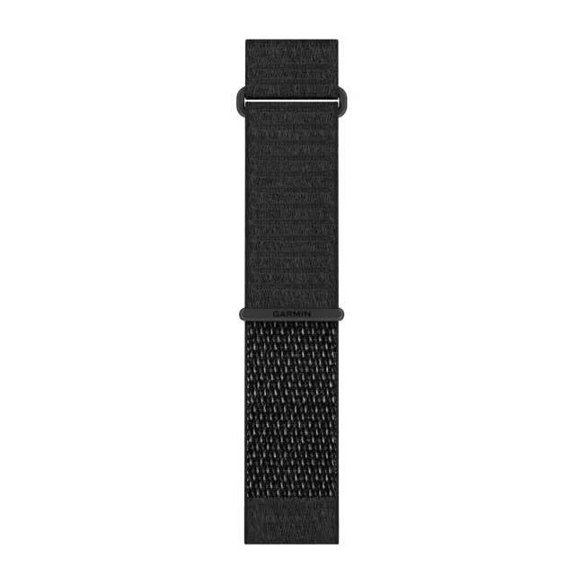 Garmin QuickFit 26 - curea textil ComfortFit Scurt - negru Black