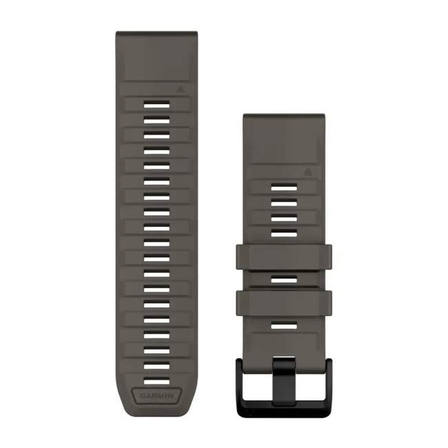 Garmin QuickFit 26 - curea silicon - gri Pebble Gray