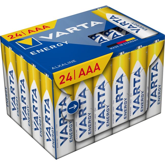 Varta - Set baterii - Longlife - alcaline - AAA R3 - 24 buc