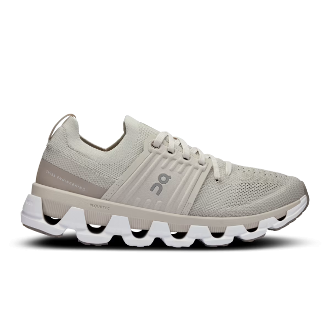 On CloudSwift 3 - pantofi sport pentru femei - Bej alb Pearl | Eclipse