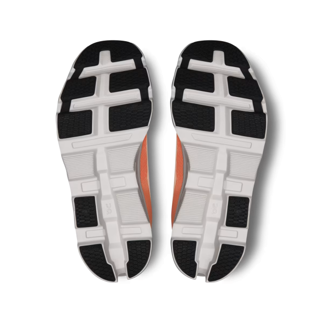 On Cloudmonster 2 - pantofi alergare pentru femei - Alb portocaliu Undyed | Flame