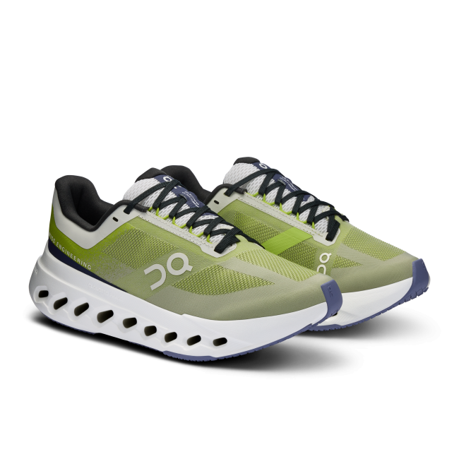 On - pantofi alergare - Cloudsurfer Next W - Alb verde Kiwi | Ivory