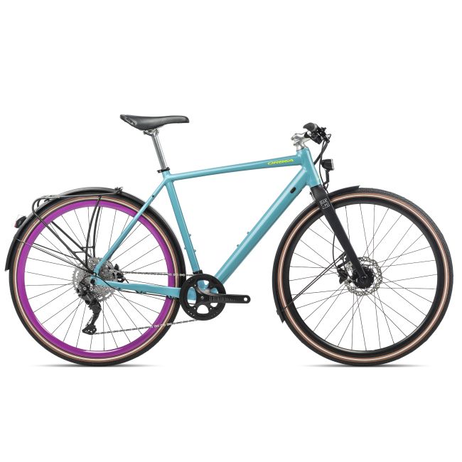 Orbea Carpe 10 2022 - bicicleta pentru oras - albastru Blue (Gloss)- Black (Matte)