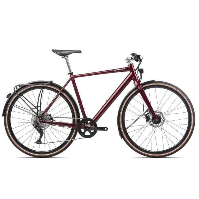 Orbea Carpe 10 2022 - bicicleta pentru oras - rosu Metallic Dark Red (Gloss)