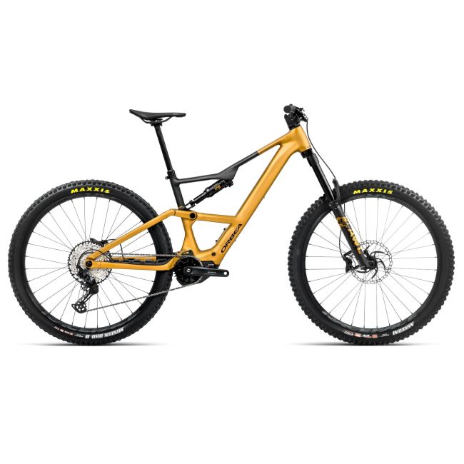 Bicicletă electrică eMTB Trail Orbea RISE LT H20 - Bumblebee Yellow | Black (Matt)