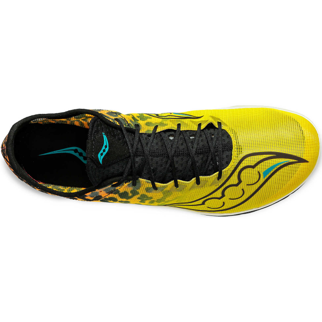 Saucony - pantofi alergare pentru barbati - Endorphin Cheetah - Galben Negru black I vizi