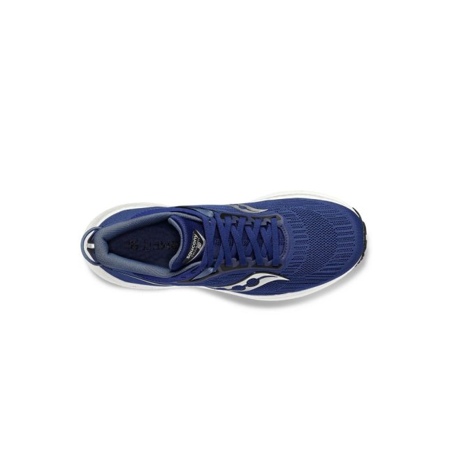 Saucony - pantofi alergare pentru barbati - Triumph 21 - Albastru indigo I black
