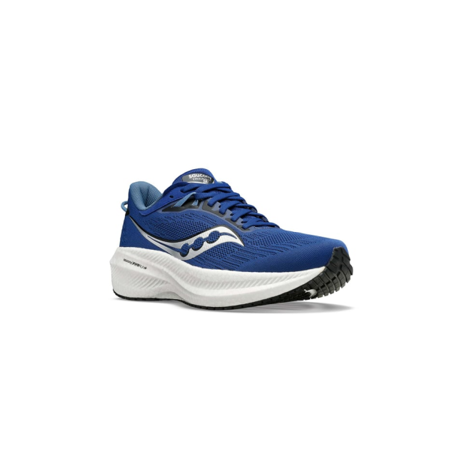 Saucony - pantofi alergare pentru barbati - Triumph 21 - Albastru indigo I black