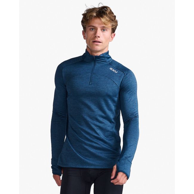 2XU - bluza - Light Speed - 1/4 - Zip - Moonlight Silver Reflective