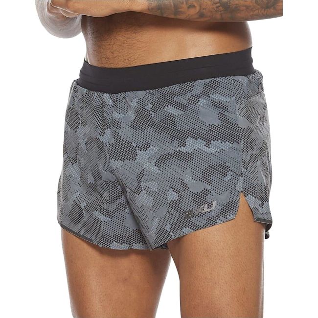 2XU - pantaloni scurti - Light Speed 3 Shorts - Divizie Camo | Negru reflectorizant