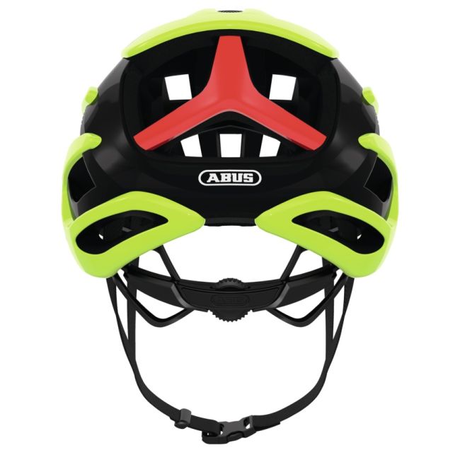 Abus - casca ciclism sosea Airbreaker - galben fluo negru
