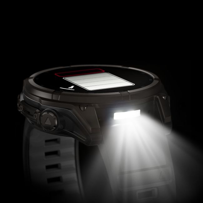 Garmin fenix 8 SOLAR Sapphire 47mm - smartwatch premium GPS negru Titanium DLC