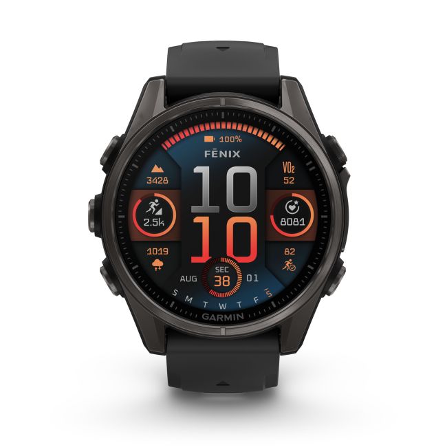 Garmin Fenix 8 AMOLED Sapphire 43mm - Smartwatch Premium Titan