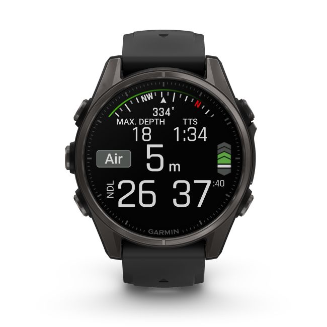 Garmin Fenix 8 AMOLED Sapphire 43mm - Smartwatch Premium Titan