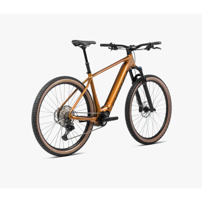 Orbea URRUN 30  Leo Orange (Gloss) - Black (Matt) - bicicletă electrică MTB hardtail