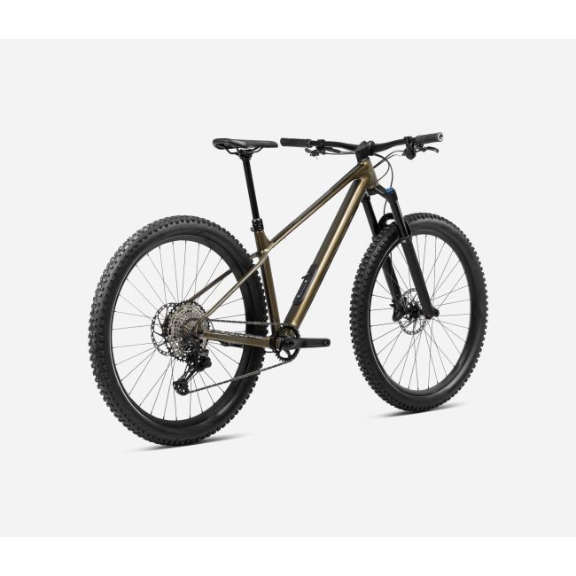 Orbea LAUFEY H30 Metallic Olive Green - Titanium Black (Gloss) - măsura S - bicicletă MTB Trail hardtail