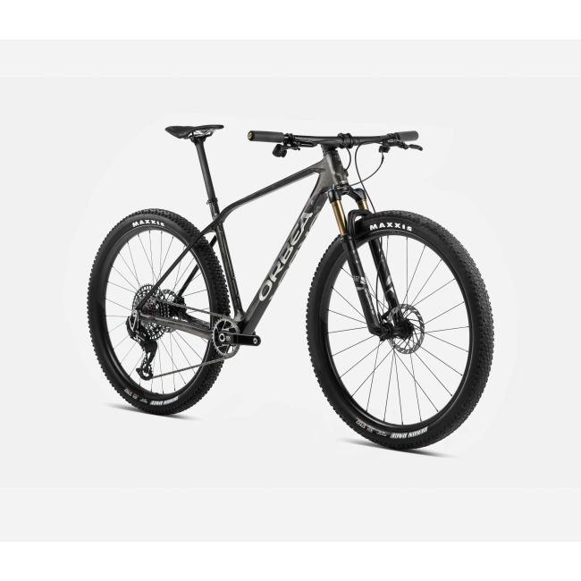 Bicicletă MTB XC hardtail Orbea ALMA M PRO - Infinity Green Carbon View