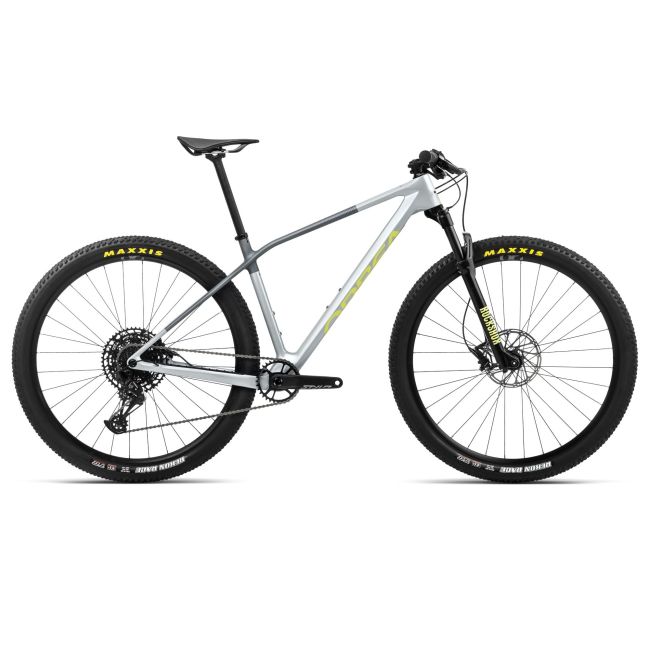 Bicicletă MTB XC hardtail Orbea ALMA M51 - Halo Silver (Gloss) | Shark Grey (Matt)