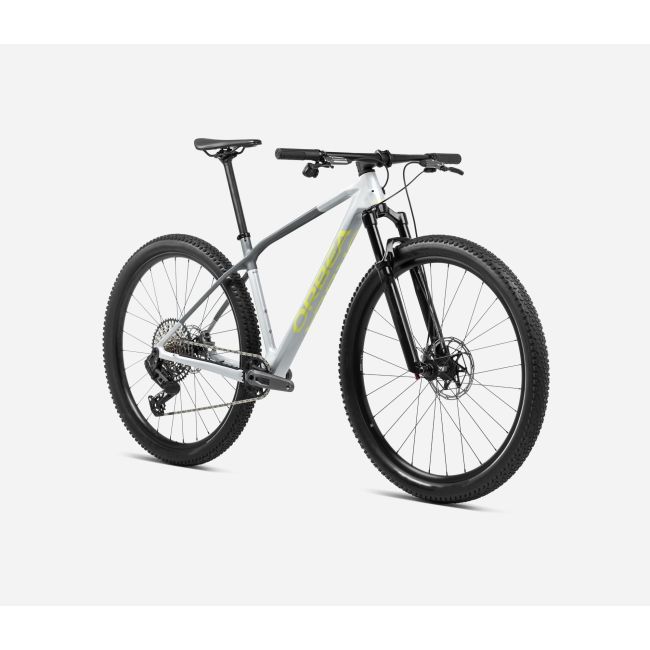 Bicicletă MTB XC hardtail Orbea ALMA M51 - Halo Silver (Gloss) | Shark Grey (Matt)