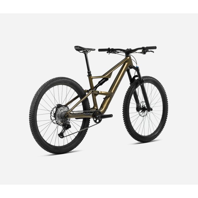 Bicicletă MTB Trail full suspension Orbea OCCAM SL H20 - Metallic Olive Green | Titanium Black (Gloss)