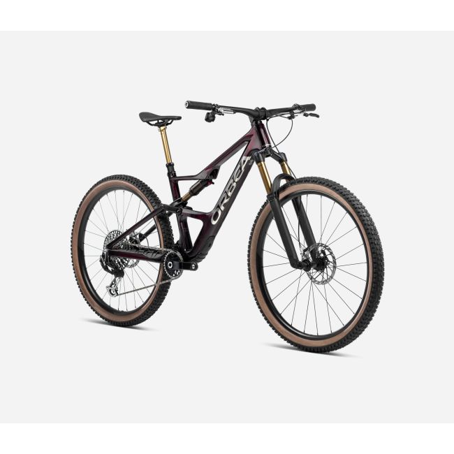 Bicicletă MTB Trail full suspension Orbea OCCAM SL M-LTD - Wine Red Carbon View | Titan (Gloss)