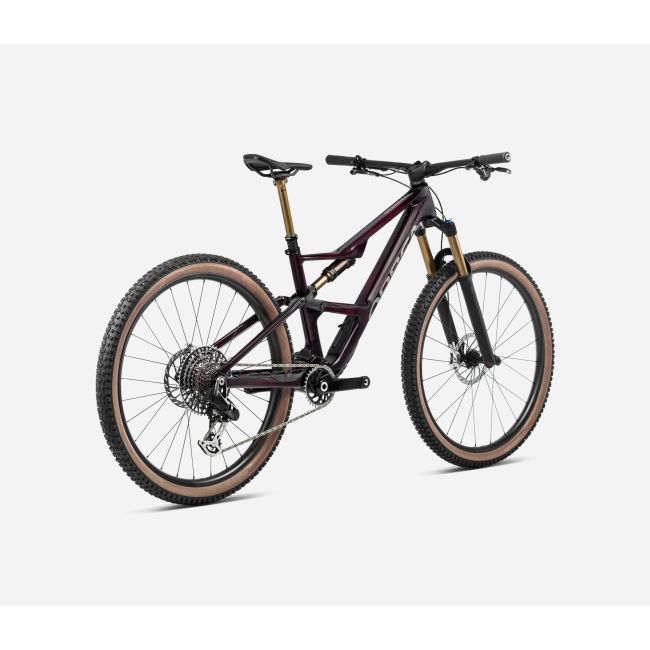 Bicicletă MTB Trail full suspension Orbea OCCAM SL M-LTD - Wine Red Carbon View | Titan (Gloss)
