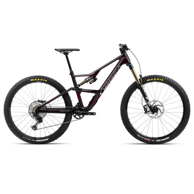 Bicicletă MTB Trail full suspension Orbea OCCAM SL M10 - Wine Red Carbon View | Titan (Gloss)