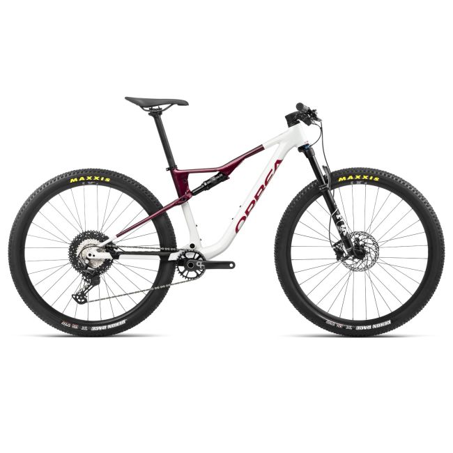Orbea OIZ H30 White Chic- Shadow Coral (Gloss) - măsura S - bicicletă MTB XC full suspension
